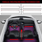 Upgrade Smart USB Dream Color Interior Car LED Strip Light - Image 5