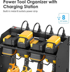 CCCEI Black Large Tools Organizer Wall Mount Charging Station, 39 Inch Long - Image 4