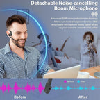 Trucker Bluetooth Headset, Open Ear Headphones - Image 3