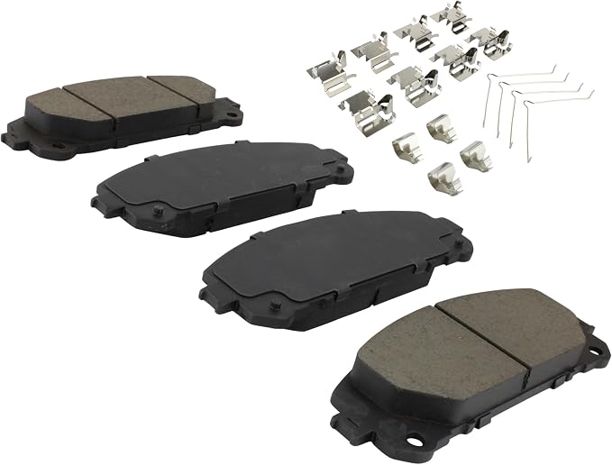 Premium Ceramic Front Brake Pads Compatible - Image 2