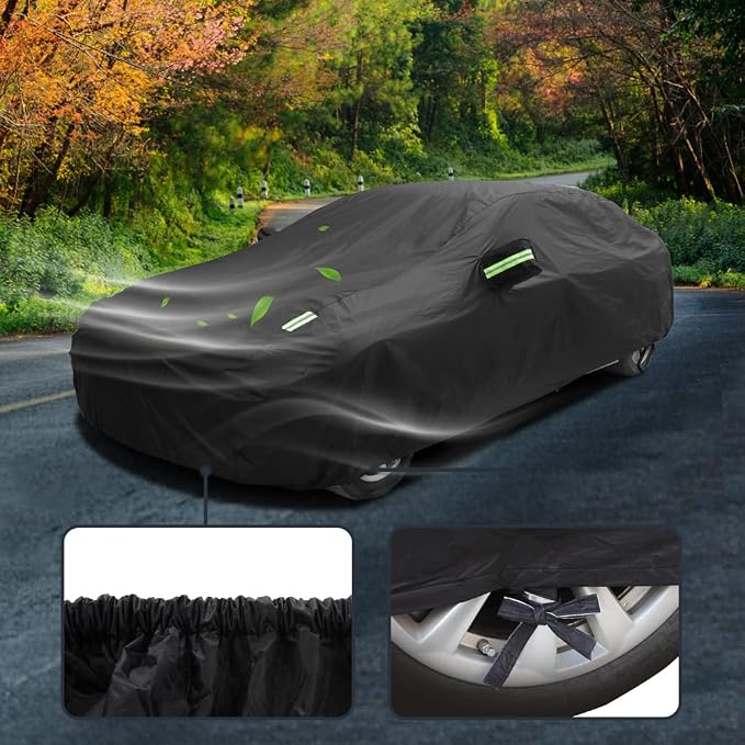 Waterproof Car Cover Compatible - Image 4