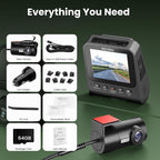 GEARit 4K Dual Dash Cam Front and Rear Camera - Image 9