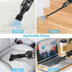 Handheld Vacuum Cordless, 16000pa Car Vacuum Cleaner High Power, 2 Speed Modes - Image 7