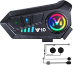 Motorcycle Helmet Bluetooth Headset, Outdoor Wireless Bluetooth 5.3 Headphone by Unknown