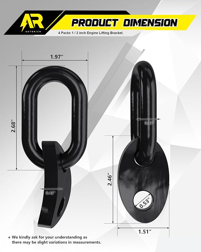 7100 Lifting Bracket Set for Engine - Image 2