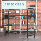 Hershii Tire Storage Rack Standing Garage Storage Shelf Organizer - Image 5