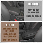 Muslogy for Accord 2025 2024 2023 Center Console Cover Armrest Pad Vegan - Image 3