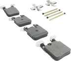 Premium Semi-Metallic Rear Brake Pads Compatible - Image 2