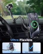 1Zero Solid Car Truck Phone Mount Wireless Charger Holder - Image 4