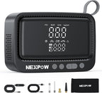 NEXPOW Tire Inflator Portable Air Compressor, 150 PSI Cordless Air Pump by NEXPOW