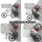 Bike Wall Mount Vertical Bike Hanger - Image 4
