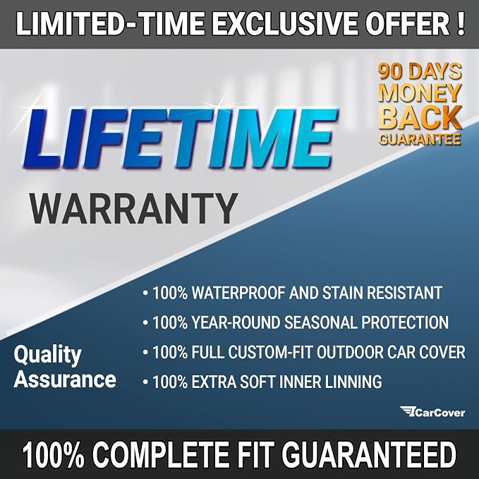 iCarCover Premium Car Cover for 1955-1957 Chevy Nomad Wagon Heavy Duty - Image 3