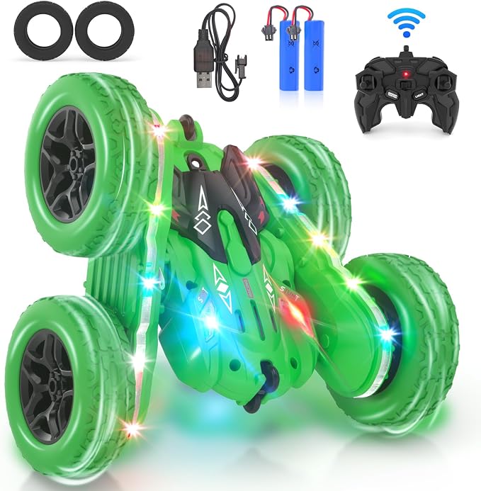 Remote Control Car, RC Cars, RC Stunt Car Toys New Upgraded Strip Light & by NewcraveFunnyToysForKids