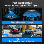 4K Dash Cam Front and Rear, 30FPS Dash Camera - Image 4