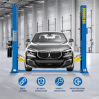 110V Two Post Car Lift 10, 000 LBS Heavy Duty Floor Plate 2 Posts Auto Hoist - Image 5