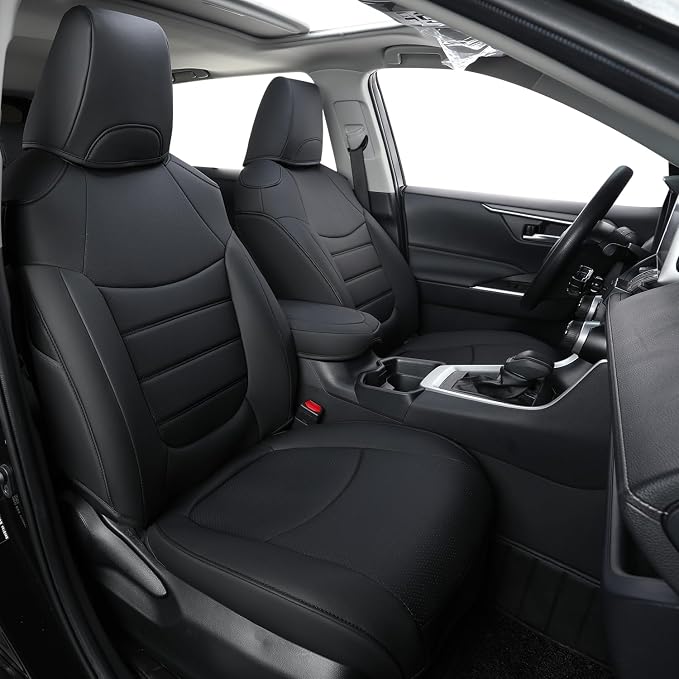RISINGSTAR Rav4 Seat Covers, fit 2019-2025 Toyota Rav4 XLE LE XLE Premium by RISINGSTAR