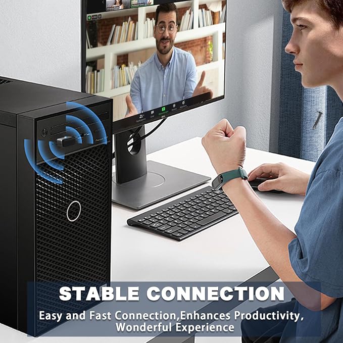 Bluetooth Headset, Wireless Bluetooth Earpiece - Image 3