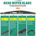 21" 21" 14" Windshield Wiper Blades Replacement - Image 4