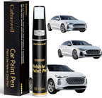 Glacier White Metallic Touch Up Paint Compatible by Carhuewell
