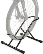 Upgraded 4" Wide Tire Floor Bike Stand Rack, Heavy Duty Garage Indoor Bike by Fitense