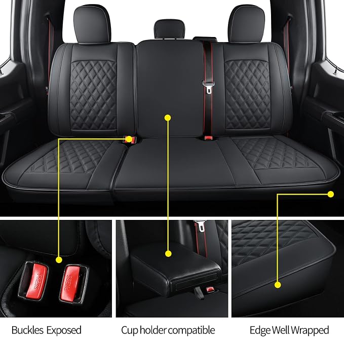LUCKYMAN CLUB F150 Seat Covers Fit - Image 4