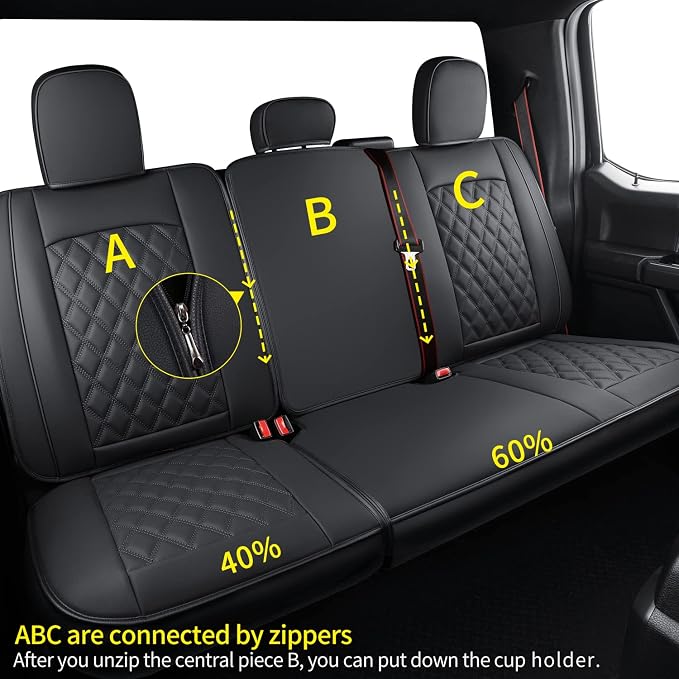 LUCKYMAN CLUB F150 Seat Covers Fit - Image 6