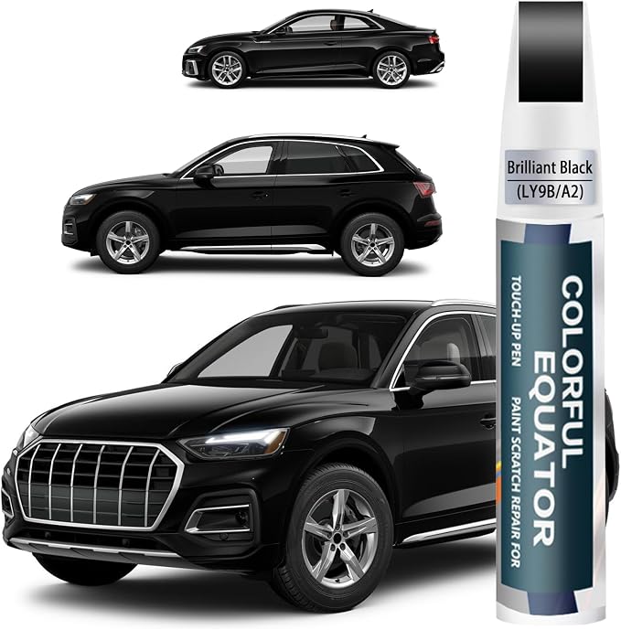 Brilliant Black Touch Up Paint Compatible by SNSIR