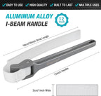 DURATECH Strap Wrench 12" Handle, Adjustable Nylon Strap Pipe Wrenches - Image 2