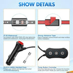 Nilight RGB LED Car Interior Stripe Light - Image 3