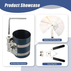 3 Inch Piston Ring Compressor Tool Car Engine Piston Ring Installer Removal Kit - Image 2
