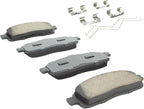 Premium Semi-Metallic Front Brake Pads Compatible - Image 2