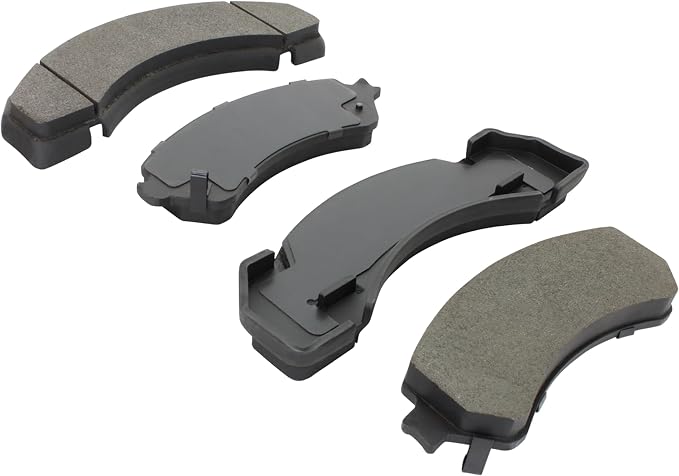 Premium Semi-Metallic Front Brake Pads Compatible - Image 2