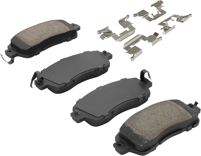 Premium Ceramic Front Brake Pads Compatible - Image 2