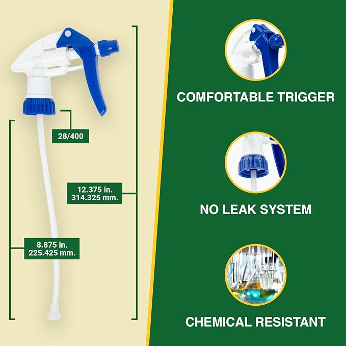 Spray Bottle Nozzle Replacement, Bottle Tops Only - Image 2