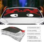 Cute Coccinellidae Car Sun Shade Windshield Sunshade Foldable Front Window - Image 4