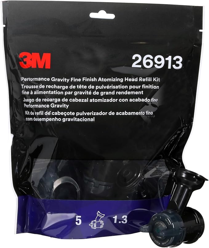 3M Performance Gravity Fine Finish Atomizing Head 26913, - Image 3