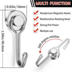 FINDMAG Magnetic Hooks, 30lbs+ Magnet Hooks 2025 Cruise Ship Essentials - Image 2