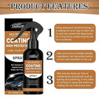 Nexa Turbo Shine Spray, Nexa Car Scratch Remover, Turbo Shine Nexa 3 in 1 High - Image 3