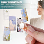 22 Pack Fridge Magnets, Rose Gold Strong Magnets - Image 4