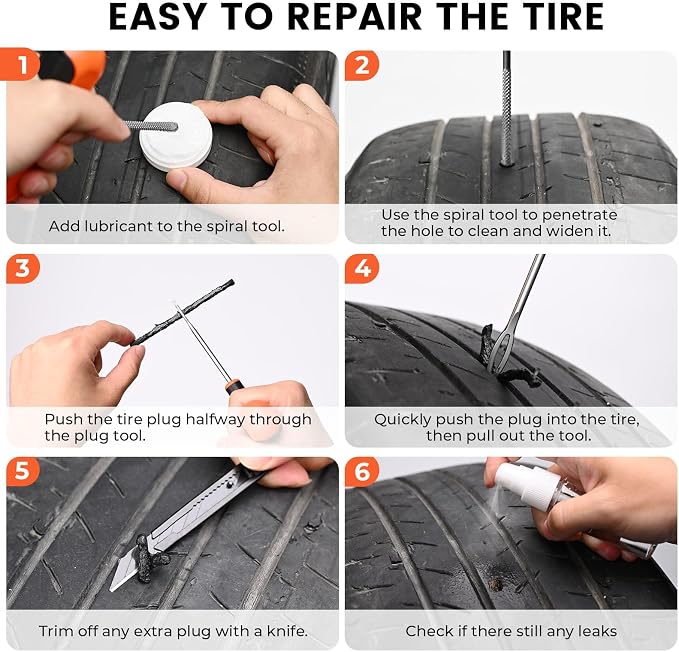 ETENWOLF Flat Tire Repair Kit - Image 6
