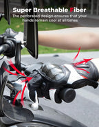 KEMIMOTO Sheepskin Leather Motorcycle Gloves - Image 4