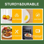 WELLIFE 100% Compostable Paper Plates 7 Inch, Biodegradable Bagasse, - Image 3