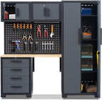 7-Pcs Garage Storage Cabinet System by HPDMC