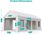 13x25ft Carport, Heavy Duty Carport - Image 5