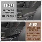 Muslogy for Accord 2025 2024 2023 Center Console Cover Armrest Pad Vegan - Image 4