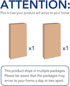 FLEXIMOUNTS 4-Pack 2x6ft 24-inch-by-72-inch Wall Shelf Garage Storage Rack - Image 4