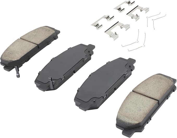 Premium Ceramic Front Brake Pads Compatible - Image 2