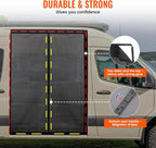 83''H x 59''W Van Bug Screen Side Door Sliding Door Window Covers - Image 4