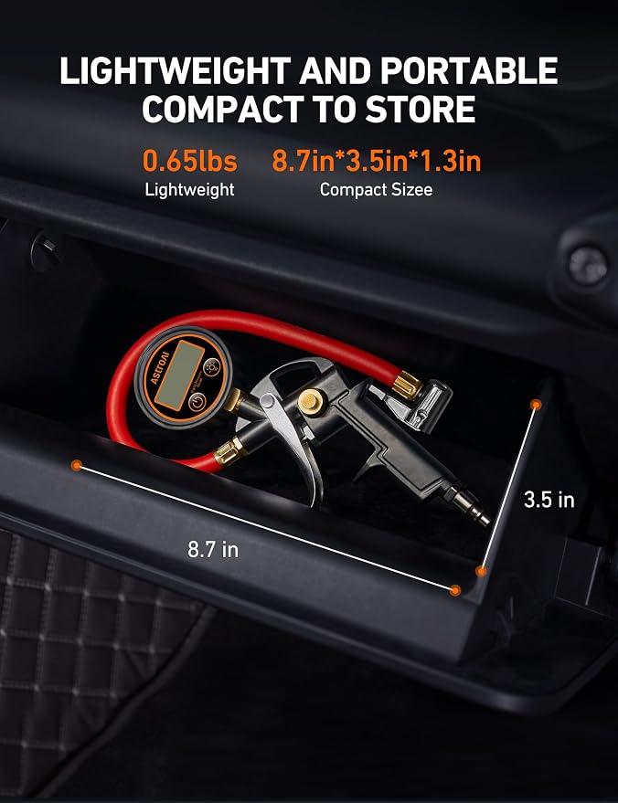 AstroAI T1 Digital Tire Pressure Gauge - Image 4