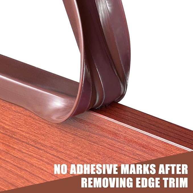 Rubber Edge Trim, Flexible Edge Banding, 5/8" U Channel Furniture Edge Protector - Image 4